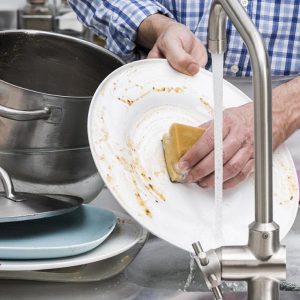 Limpieza de Vajillas y Utensilios de Cocina