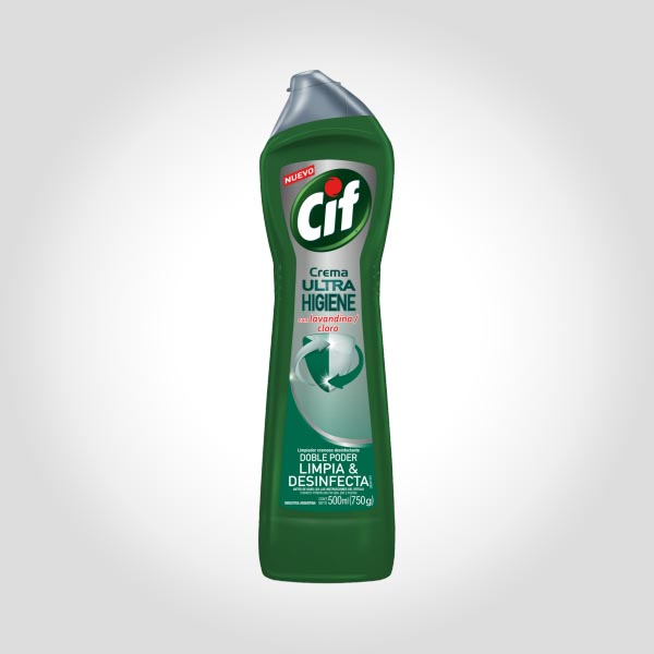Cif - Con Cif Crema Ultra Higiene, podrás sentir limpieza profunda