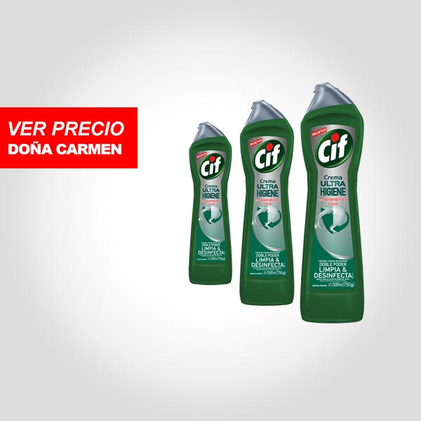 Cif - Con Cif Crema Ultra Higiene, podrás sentir limpieza profunda