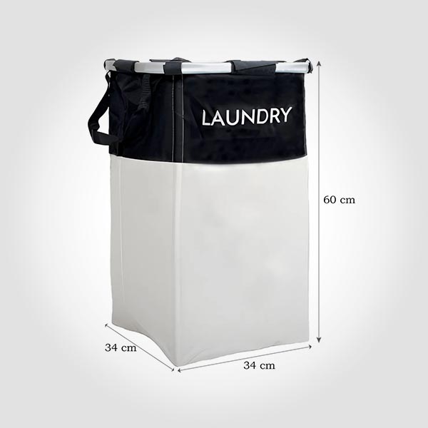 Cesto De Ropa  Estilo Bolsa - Imagen 2